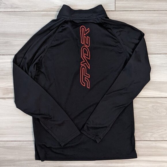 Spyder Mock Neck Quarter Zip Pullover - Picture 5 of 6